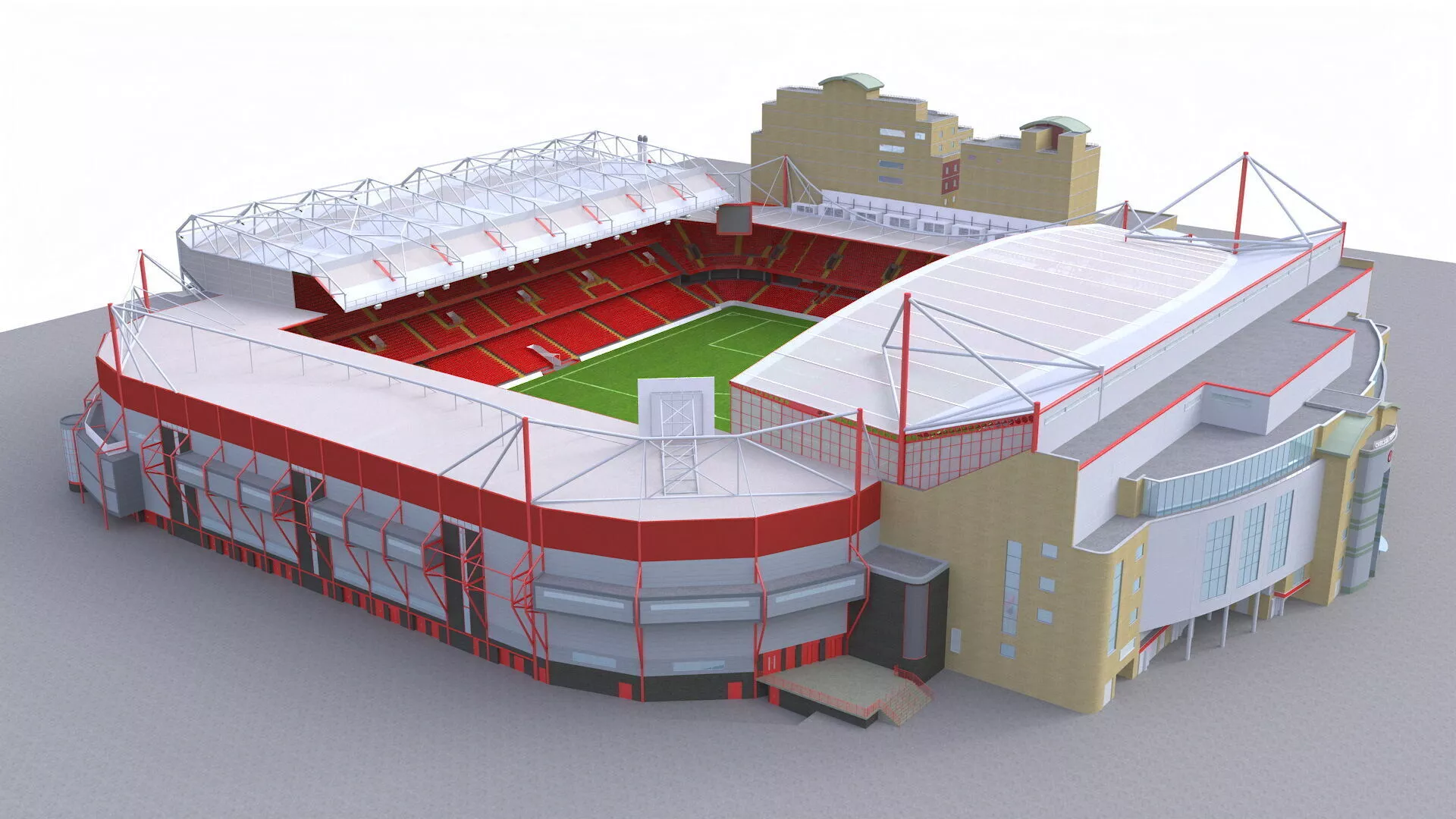 Sports Soccer Stadium 3D model