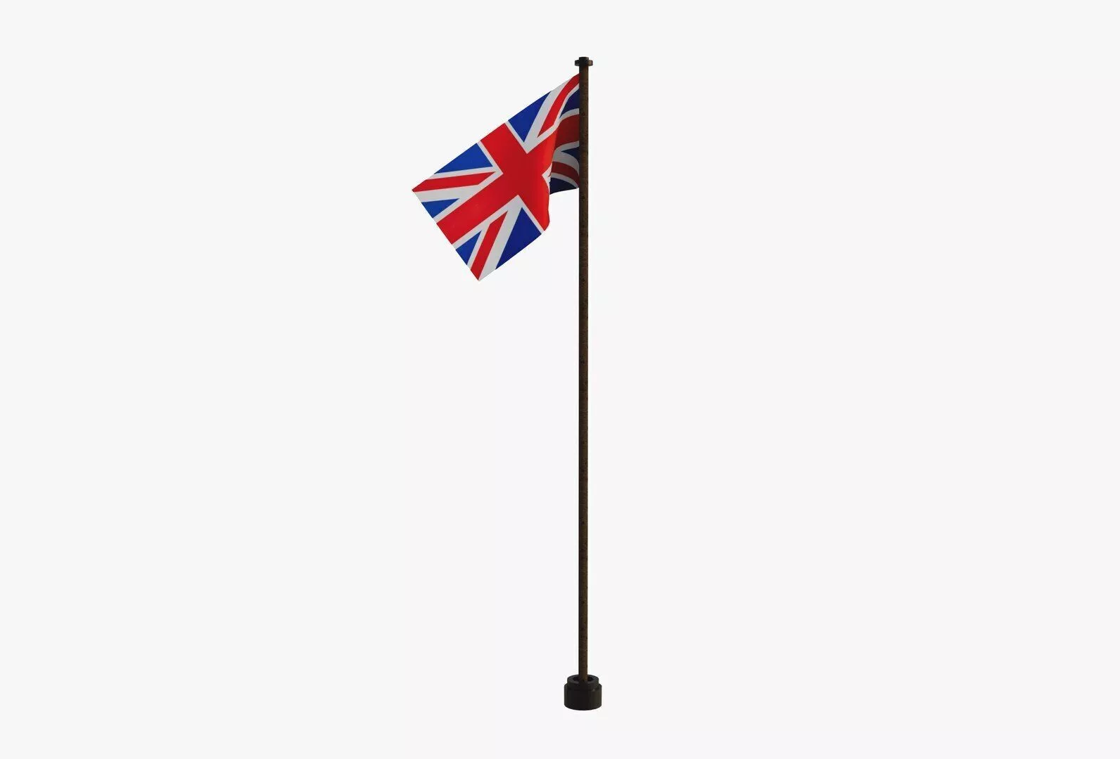 English Flag Free 3D model