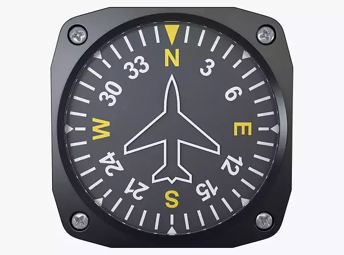 Aircraft Heading Indicator Gyro M1