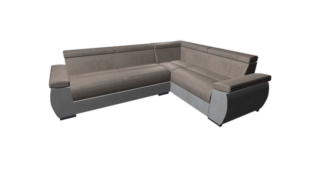 modern sofa corner Low-poly 3D model