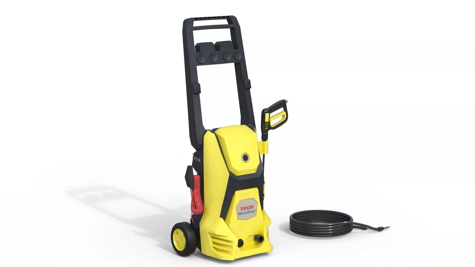 Pressure Washer Low-poly 3D model