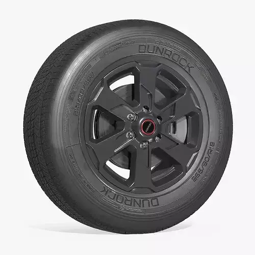 Isuzu D-MAX 2025 Alloy Wheel 3D model 6
