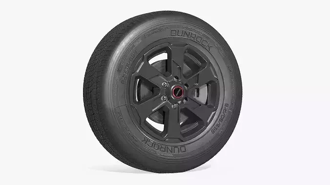 Isuzu D-MAX 2025 Alloy Wheel 3D model 2