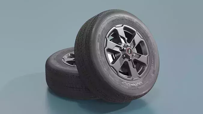 Isuzu D-MAX 2025 Alloy Wheel 3D model