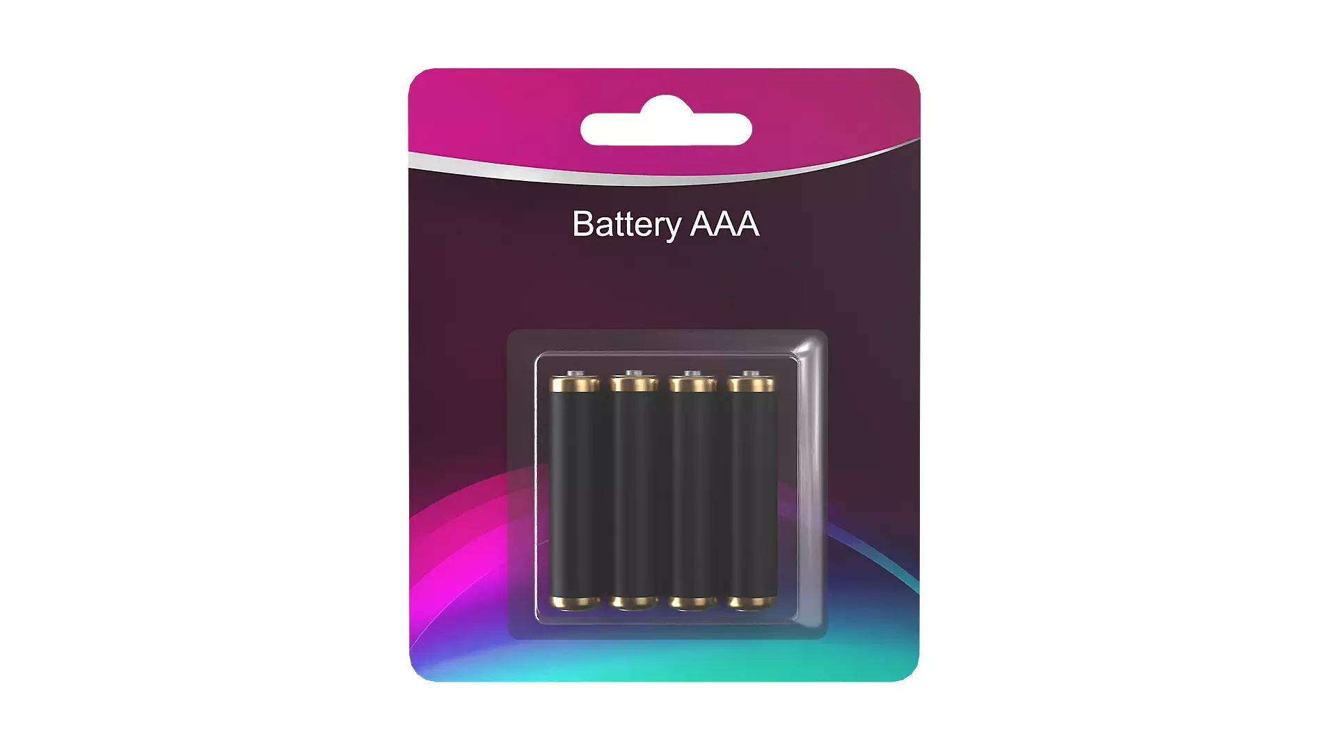 Battery AAA 3D model