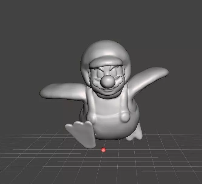 MARIO PENGUIN MINIATURE MODEL FANTASY GAMES RPG DND 3D print model