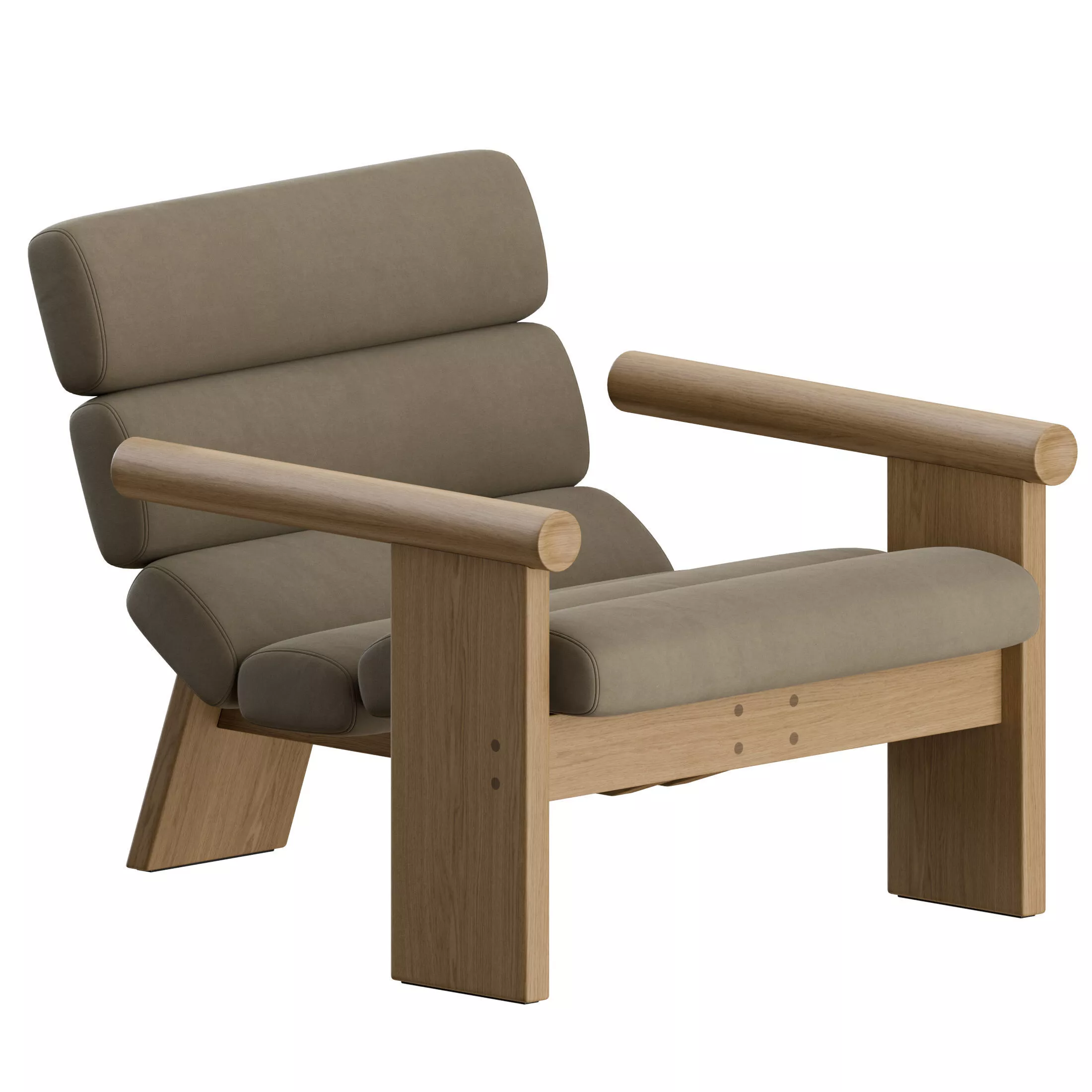 Lara Armchair by by Giulio Marelli 3D model