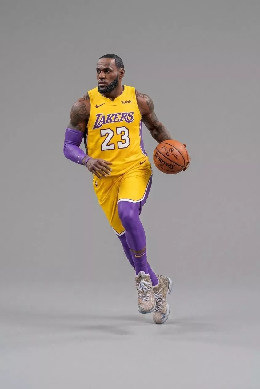 Lakers 23 Basketball STL File 3D print model