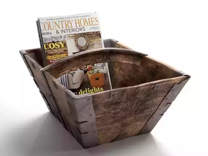 Vintage Wooden Rice Measure