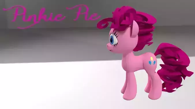 My Little Pony PinkiePie 3D Model