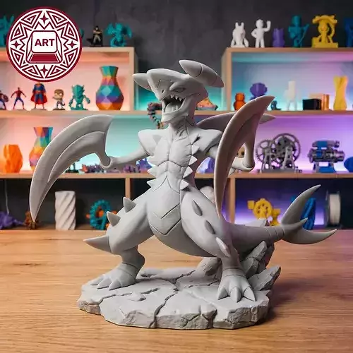 Garchomp Pokemon Figure Fan Art