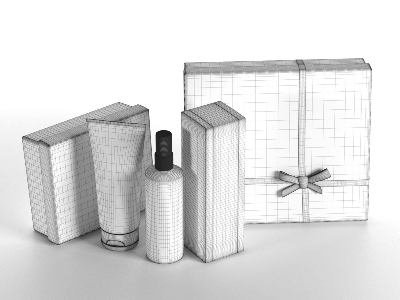 Voya Cosmetic Set 3D model_3
