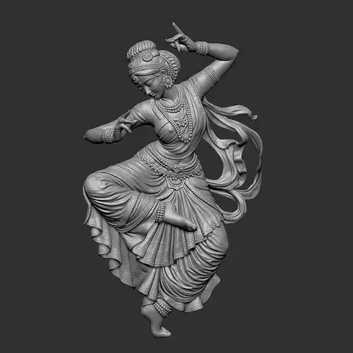 Bharatanatyam dancer
