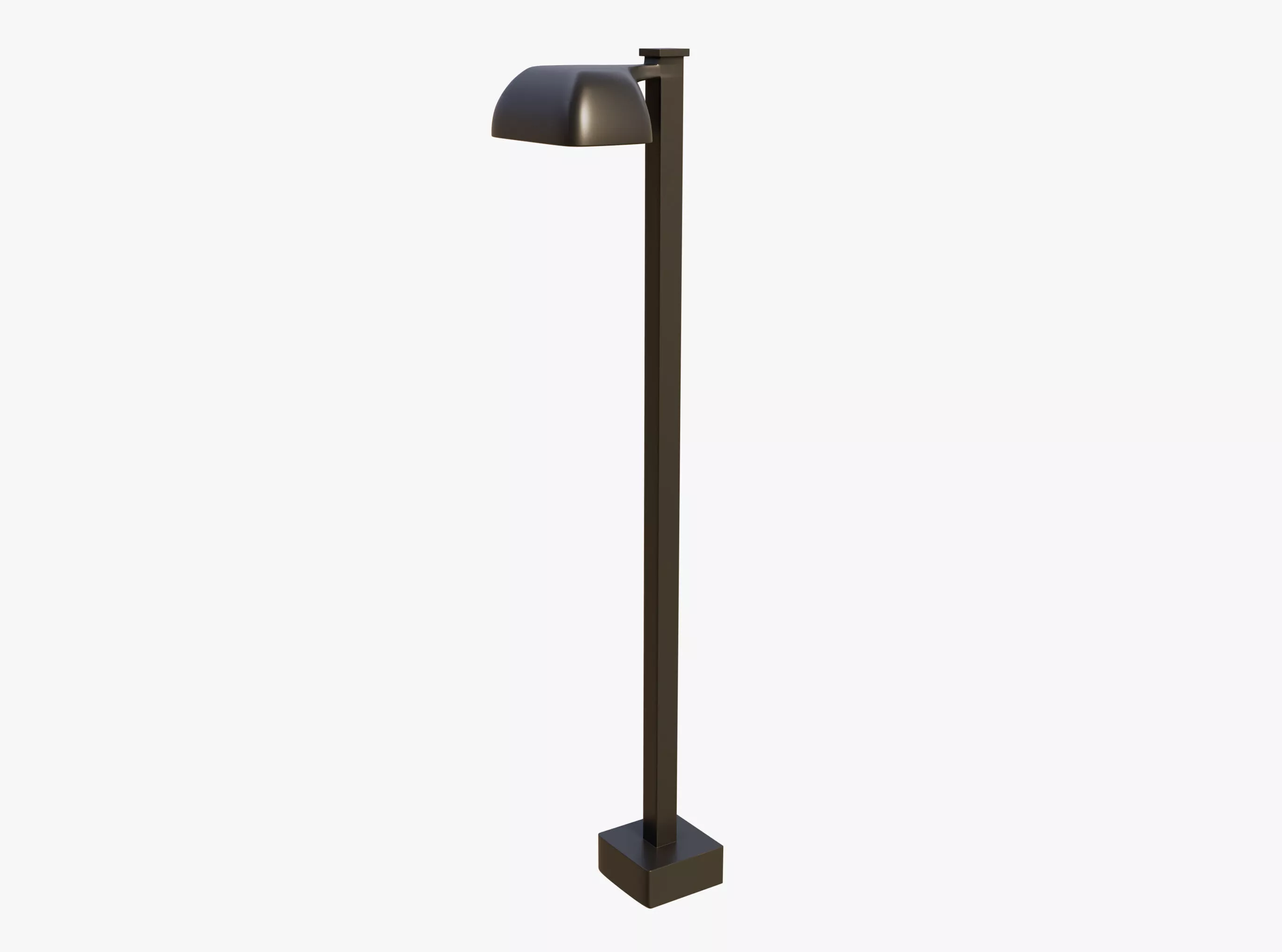 Metal Street Lamp Free 3D model