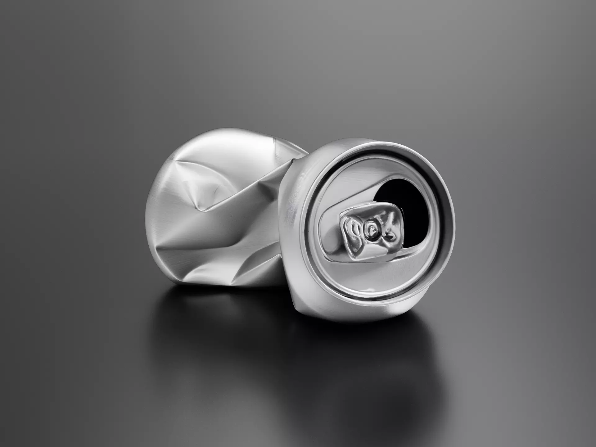 Recycled cans 01 3D print model