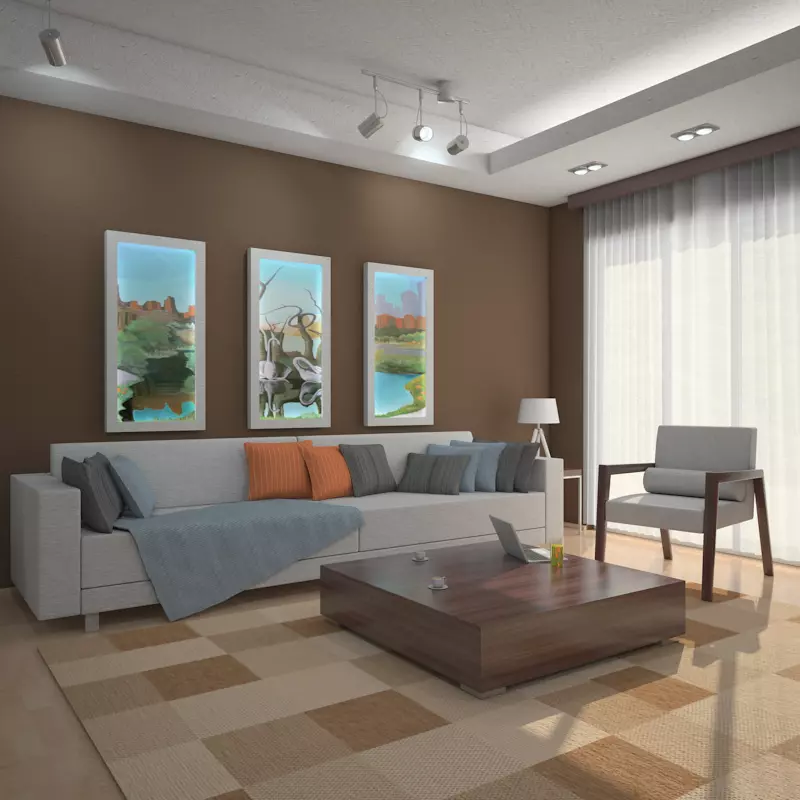 Living Room 3D model