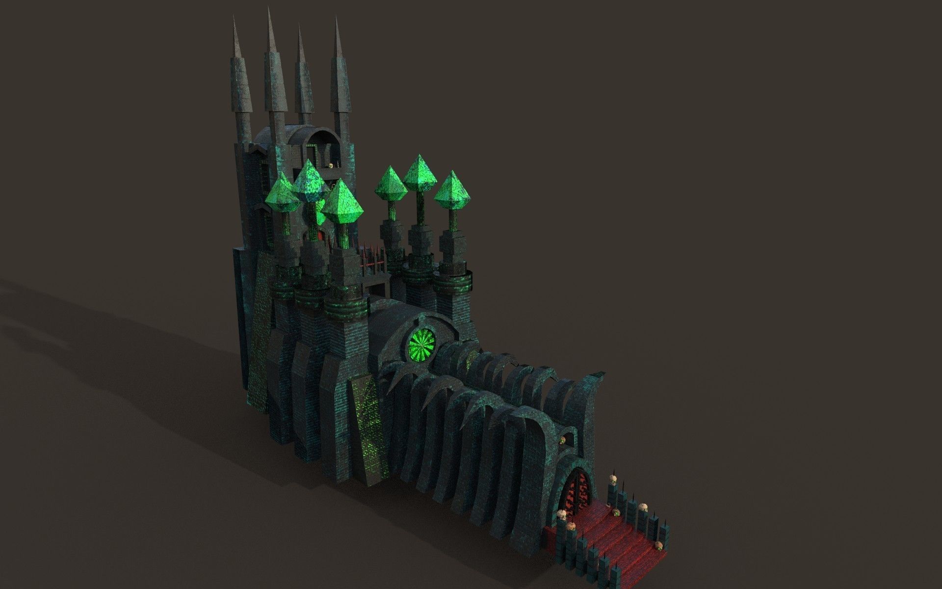 Necropolis 3d Model Cgtrader