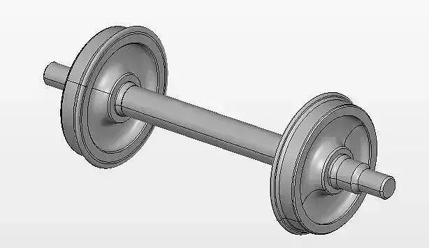 Tramway Asmbl WheelSET D675mm