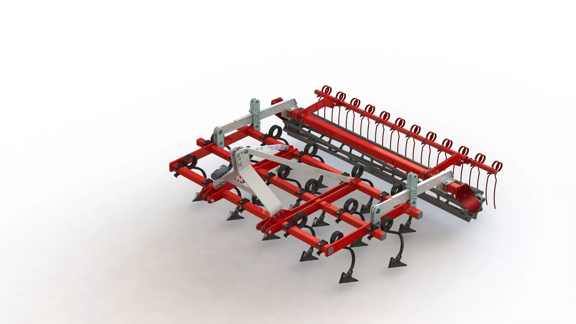 WG 0005-300MF - Field cultivator 3D model