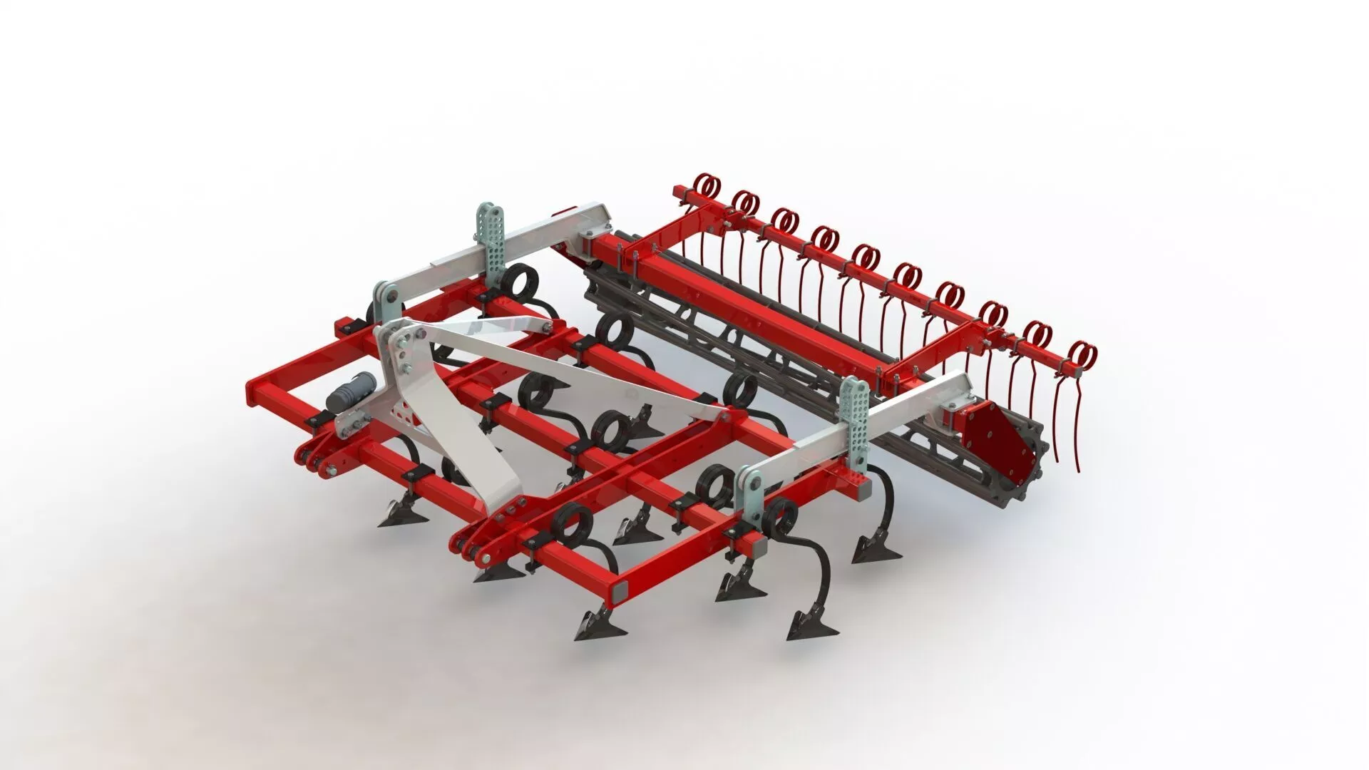 WG 0005-250MF - Field cultivator 3D model