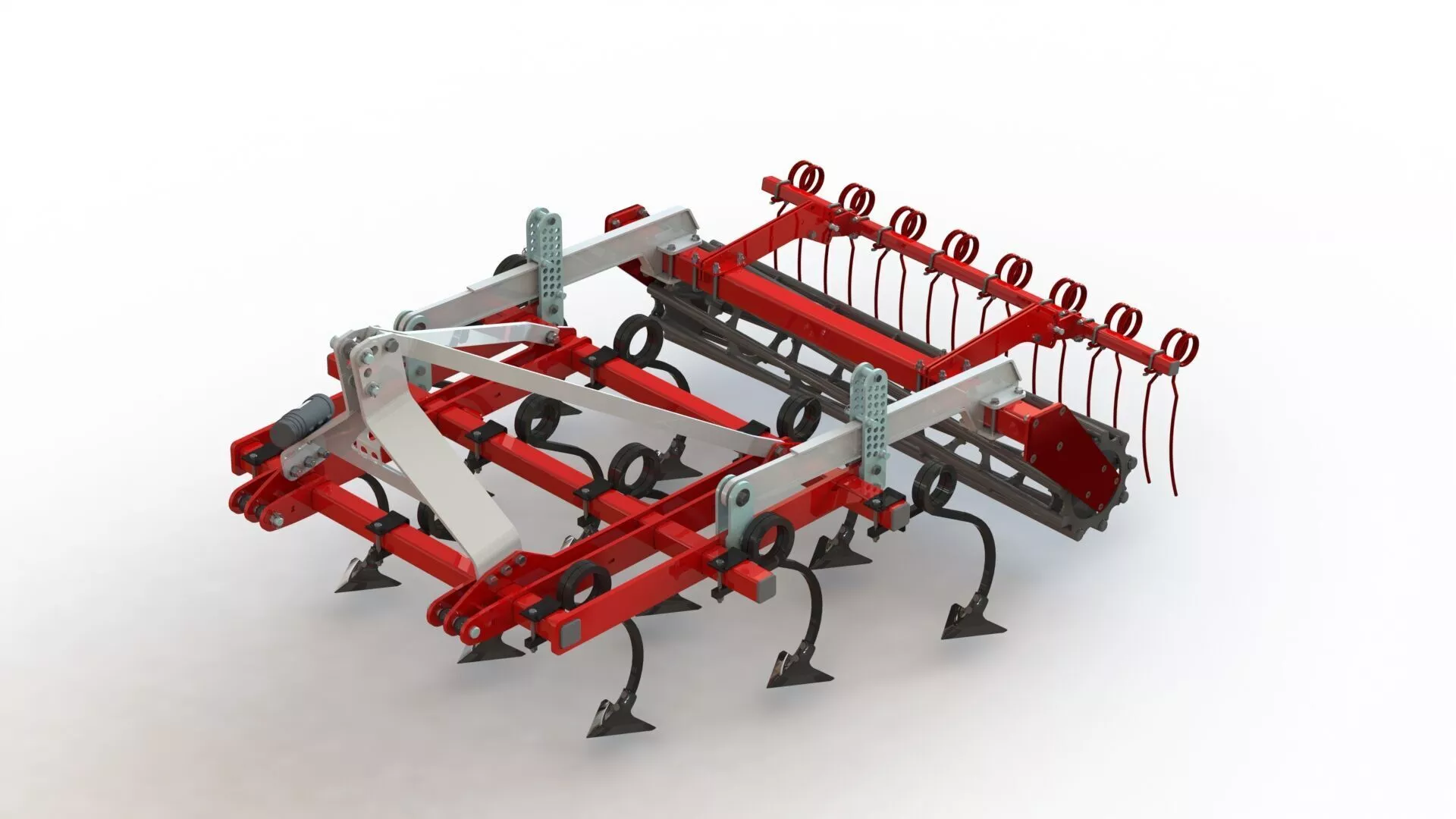 WG 0005-200MF - Field cultivator 3D model