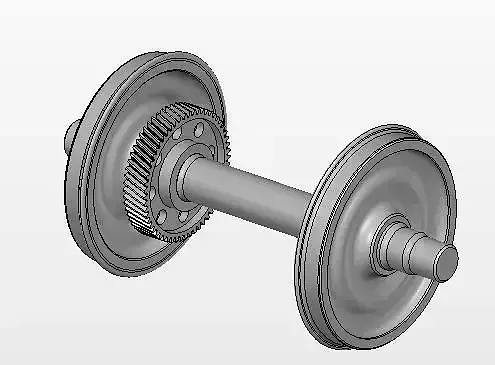 Asm Locom wheelset D1000mm