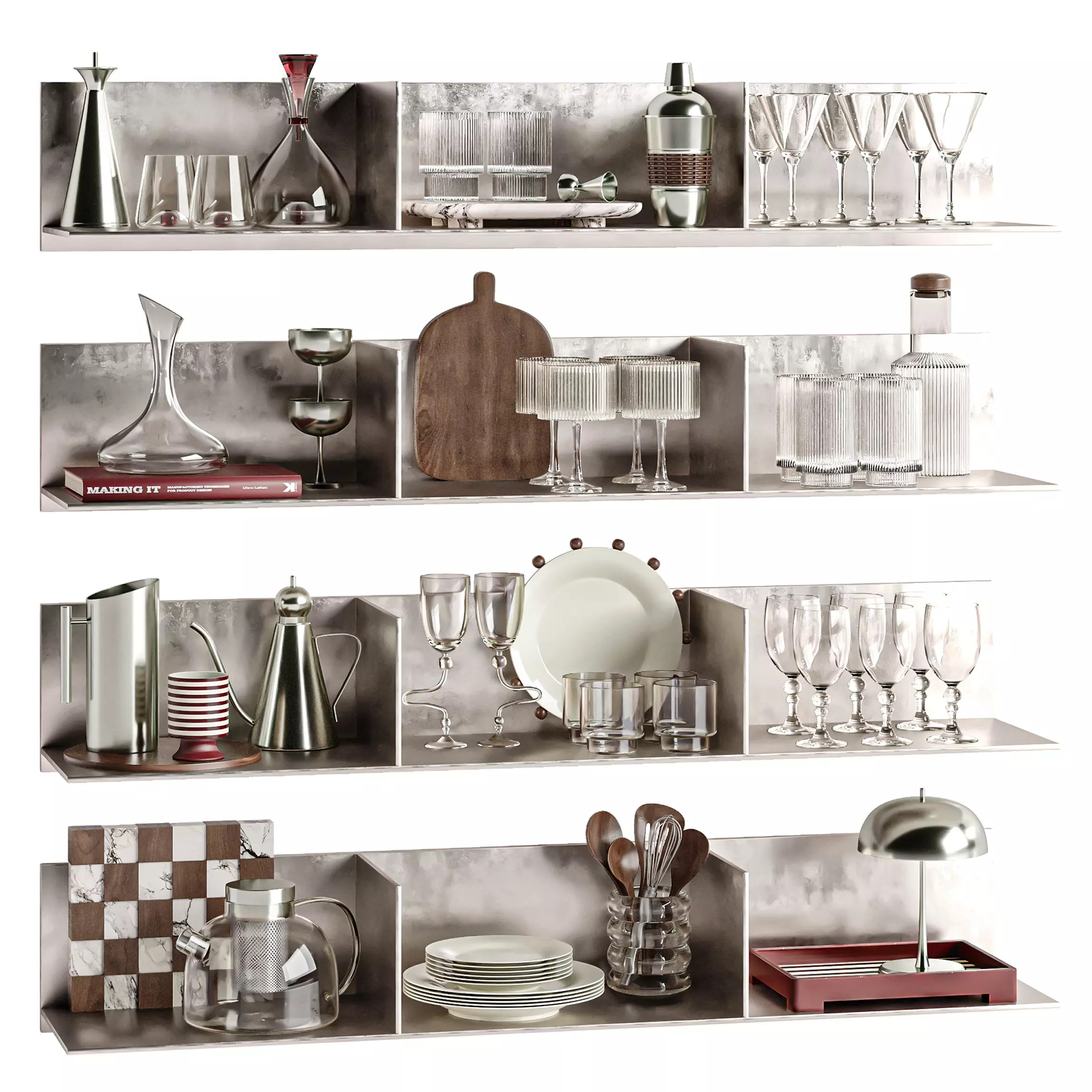 Kitchen accessories 087 3D model
