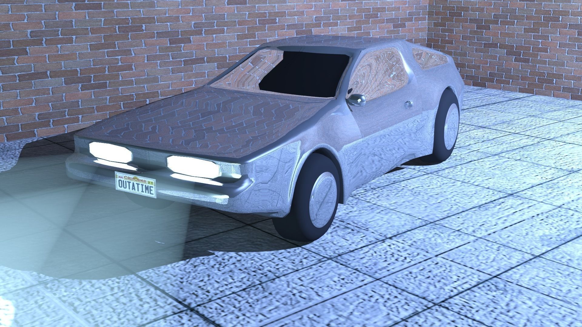 FreeCar car simulator Free 3D print model