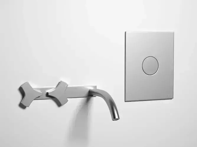 ZIQ01 Tap and PLA10 Flush Button