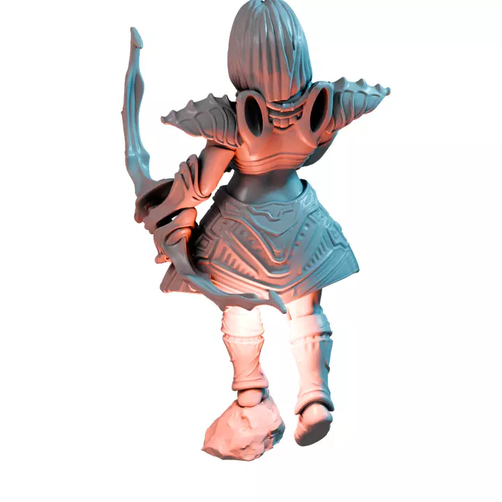 Shana Dragoon X - RPG Tabletop Figure 3D print model