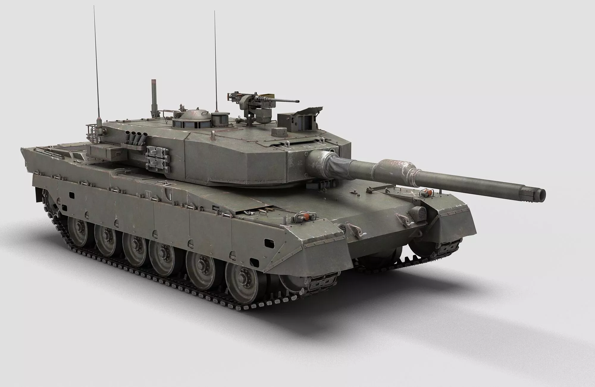 Japan Type 90 Main Battle Tank 3D model