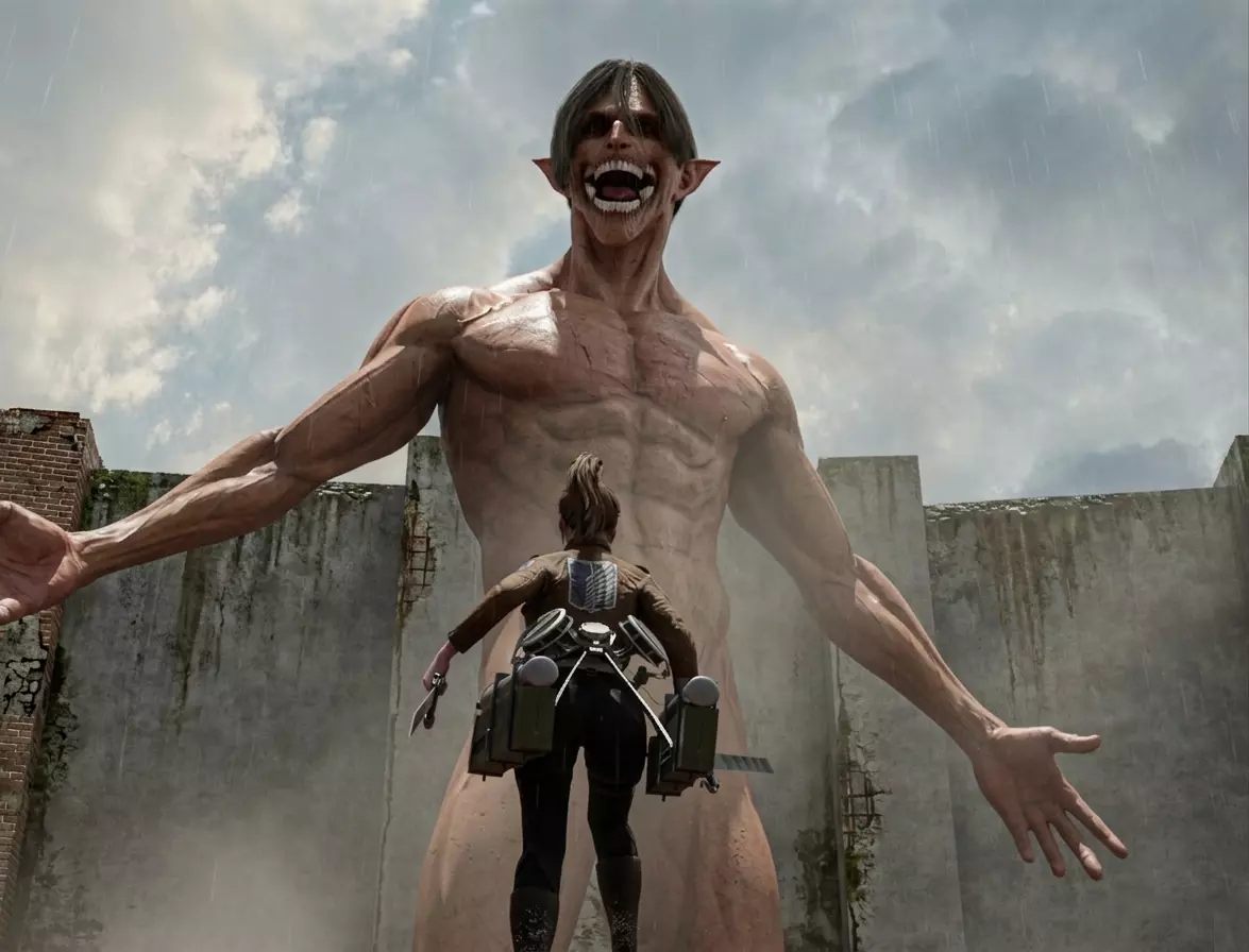 Female - Attack on titan high detail full - rigged 2026 3D model