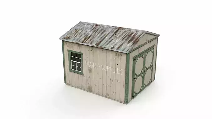 Wooden Garden Utility Outbuilding