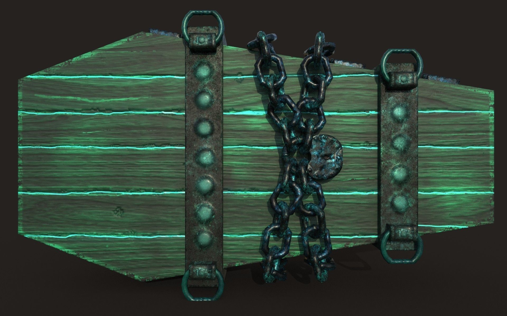 powerful coffin Free low-poly 3D model_6