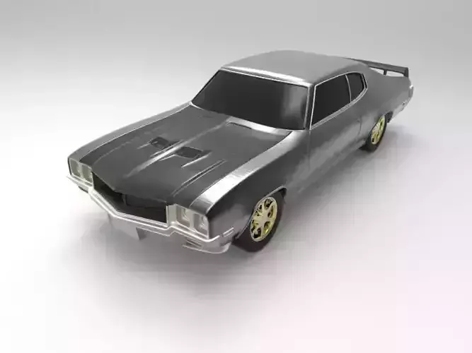 Buick gsx 455 Free 3D model