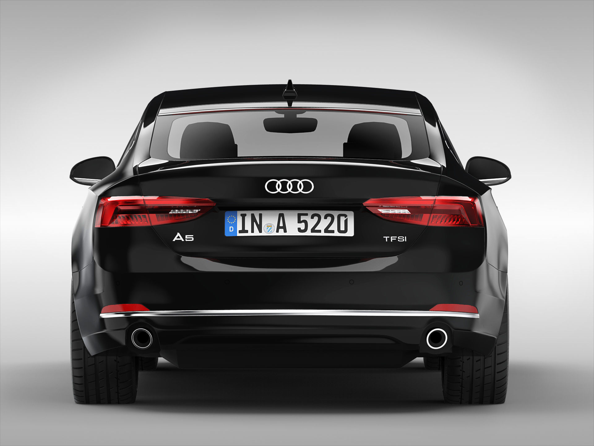 Audi A5 Sportback 2017 3D model_5