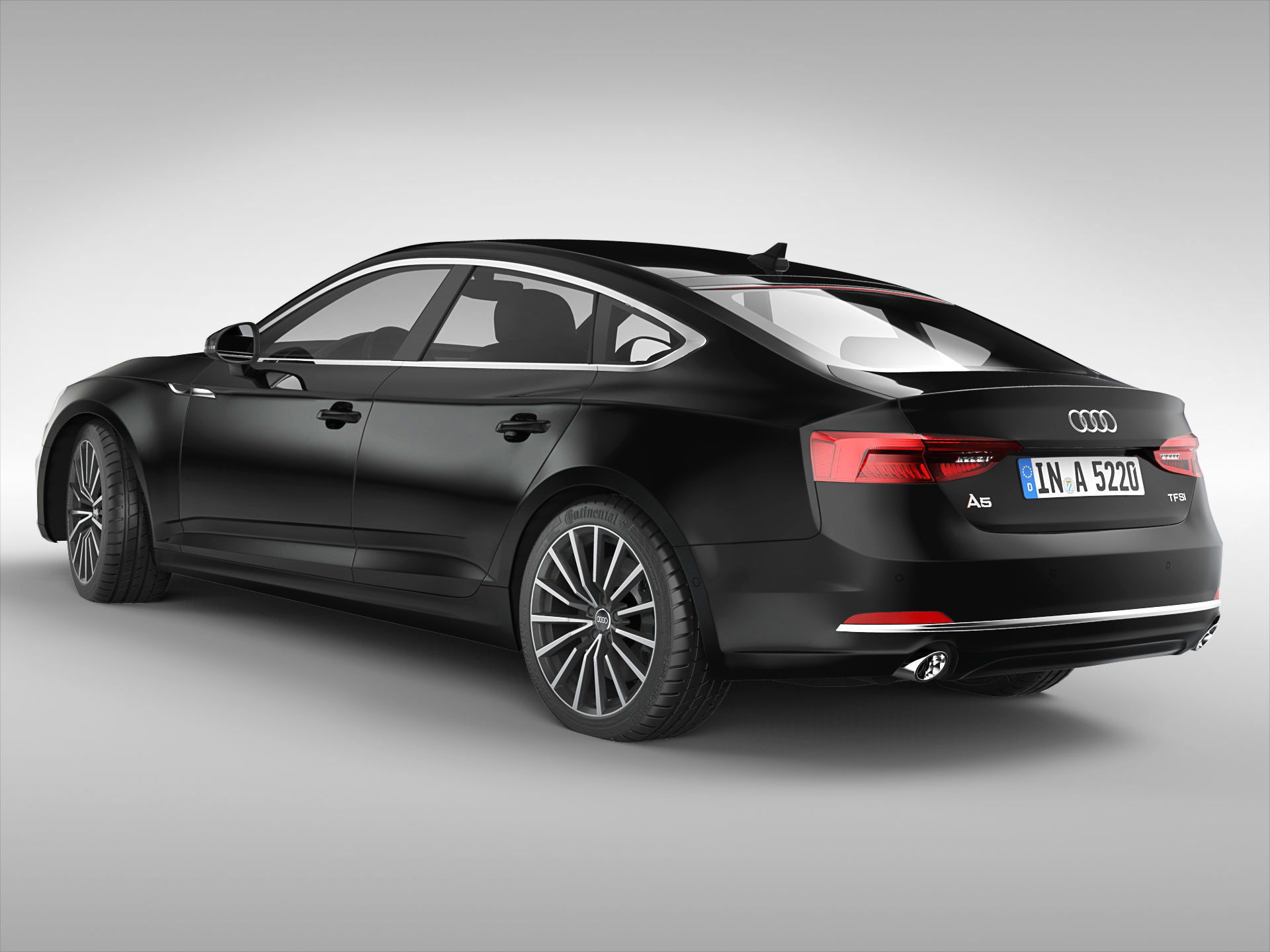Audi A5 Sportback 2017 3D model_1