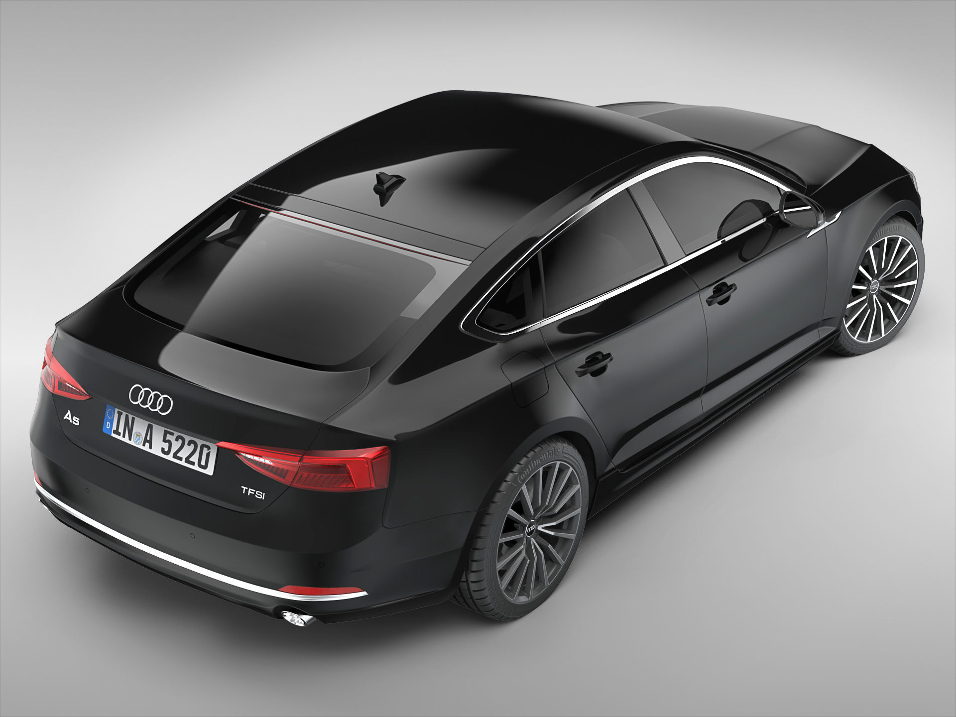 Audi A5 Sportback 2017 3D model_2
