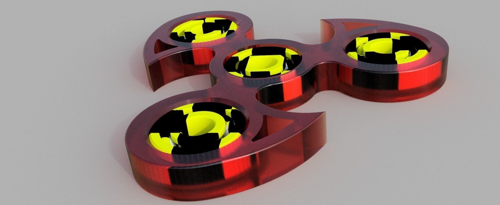 Fidget Spinner 3D print model_2
