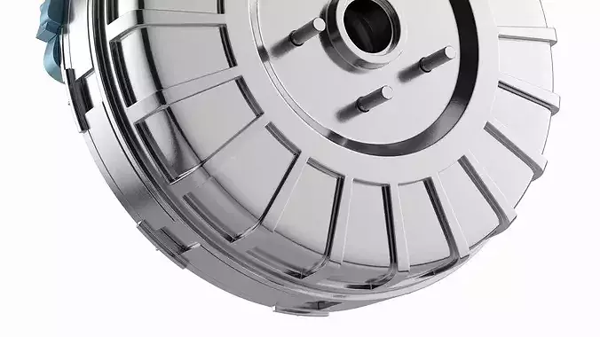 In-Wheel Electric Drive Assembly 3D model 5