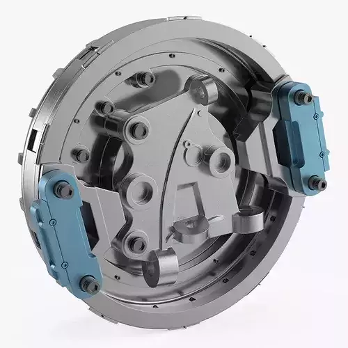 In-Wheel Electric Drive Assembly 3D model 7