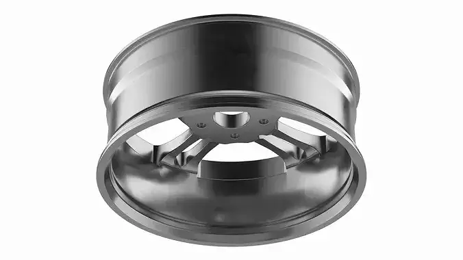 Alloy Wheel Rim 3D model 5