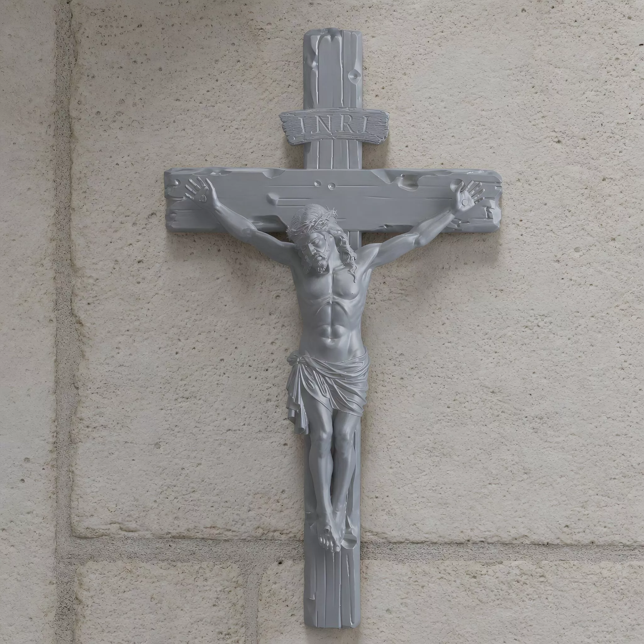 Jesus Crucifixion 3D Print Sculpture 3D print model