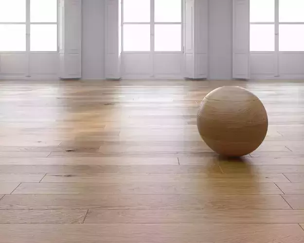 Oak Natural floor 3D model