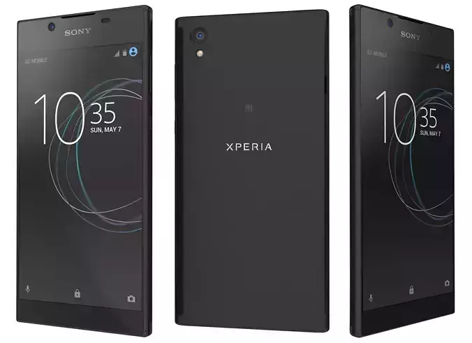 Sony Xperia L1 Black 3D model