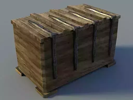 Wooden chest