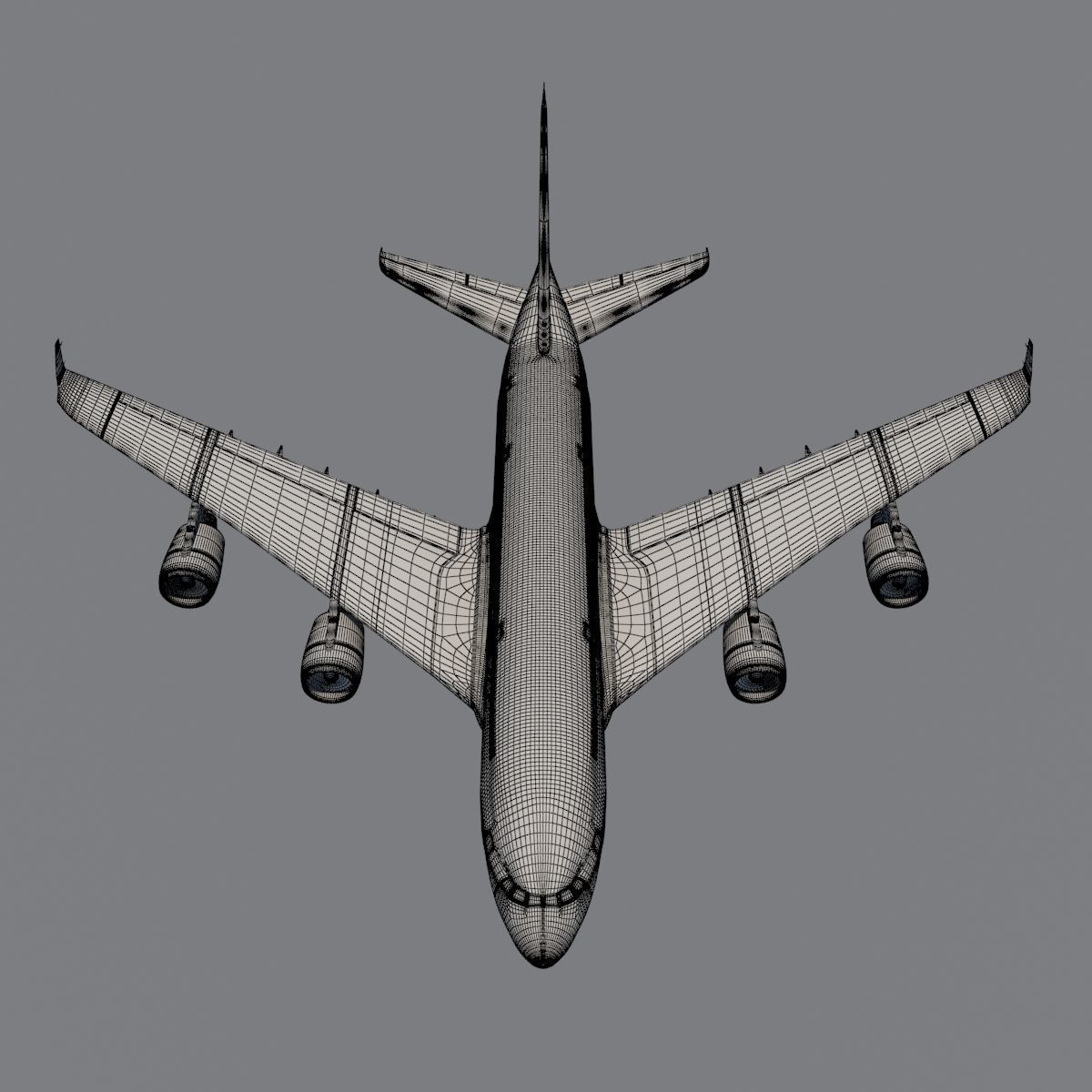 AirAsia A-380 3D model_9