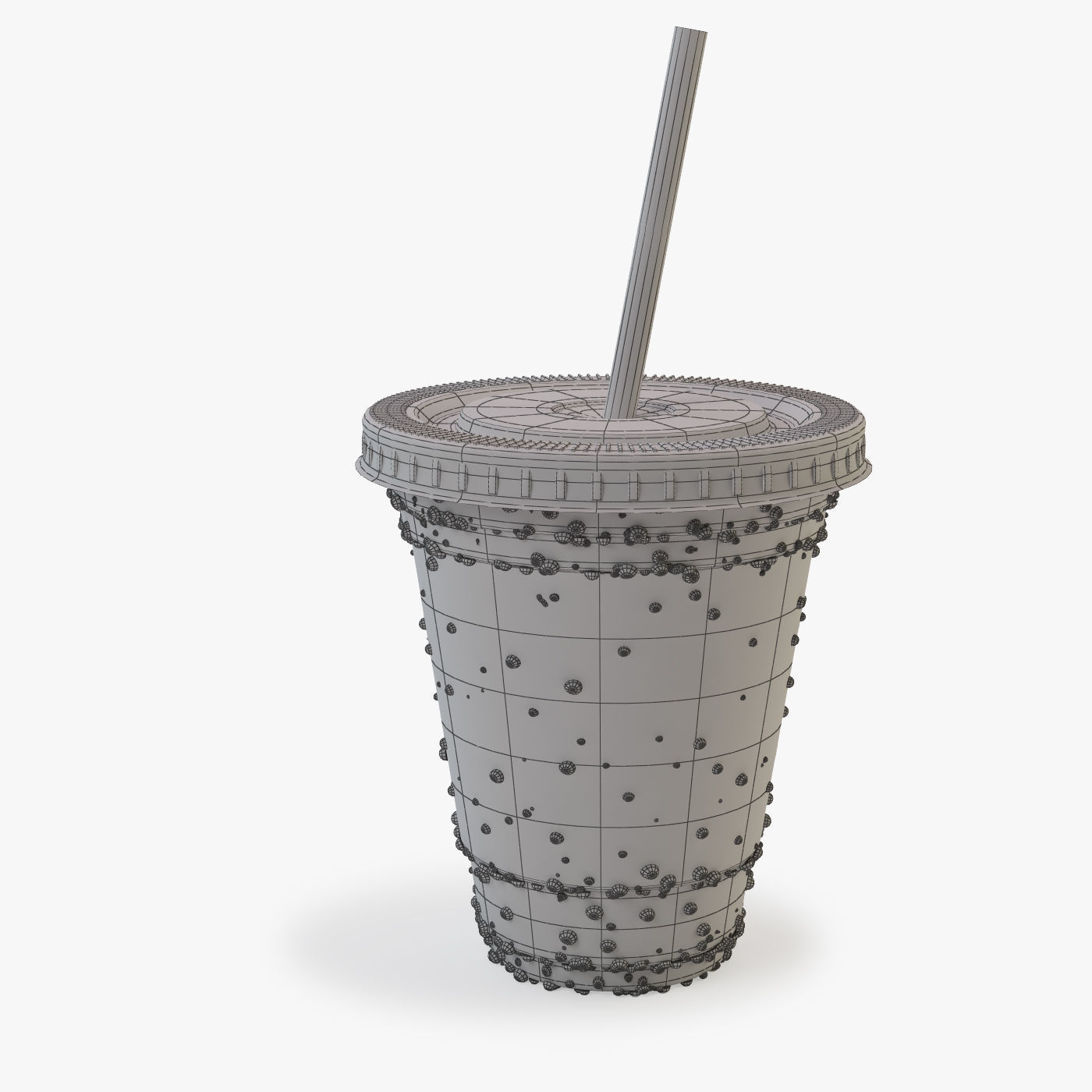 Ice mocha 3D model_7