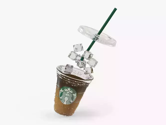 Ice mocha 3D model