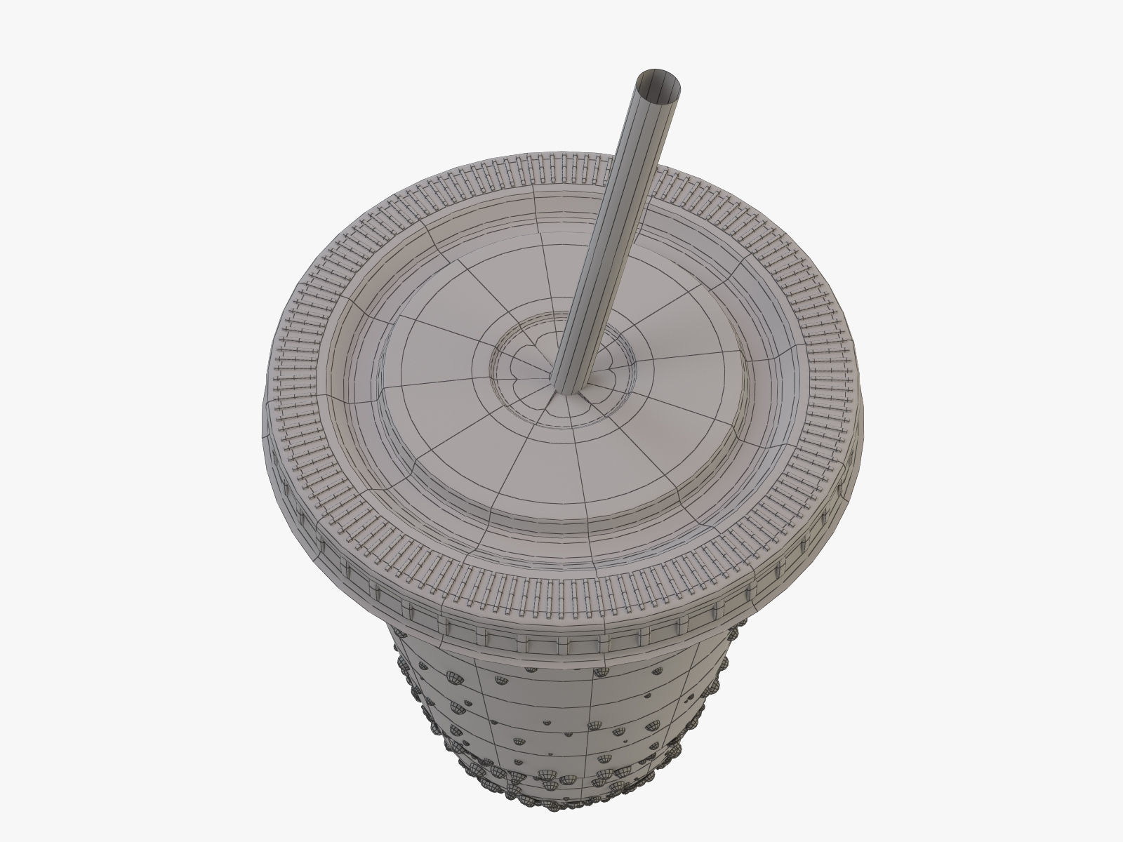 Ice mocha 3D model_10